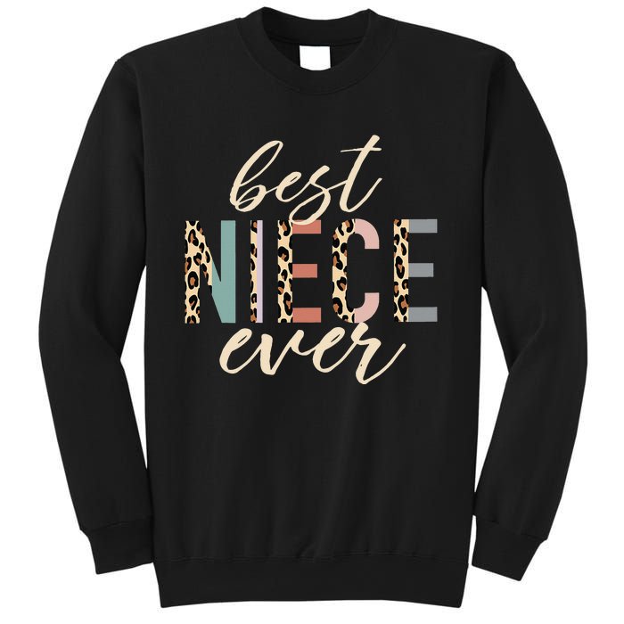 Best Niece Ever Gifts From Auntie Leopard mom Sweatshirt