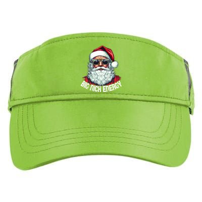 Big Nick Energy Funny Santa Christmas Cute Gift Adult Drive Performance Visor