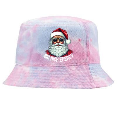 Big Nick Energy Funny Santa Christmas Cute Gift Tie-Dyed Bucket Hat