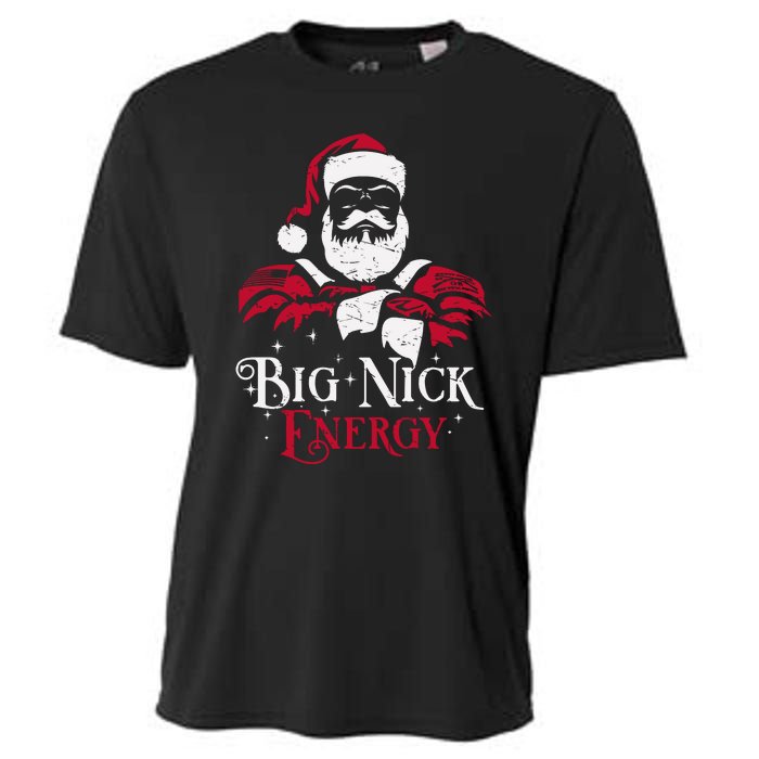 Big Nick Energy Santa Claus Christmas Xmas Holiday Cooling Performance Crew T-Shirt