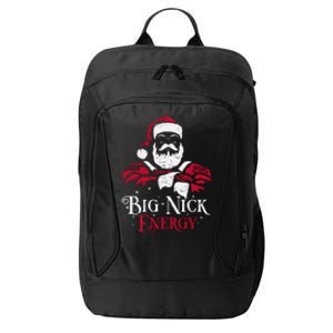 Big Nick Energy Santa Claus Christmas Xmas Holiday City Backpack