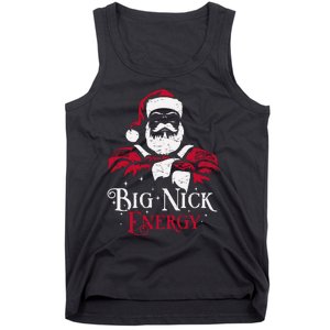 Big Nick Energy Santa Claus Christmas Xmas Holiday Tank Top