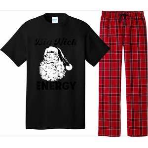 Big Nick Energy Shirt Santa Xmas Funny Christmas Tank Top Pajama Set