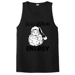 Big Nick Energy Shirt Santa Xmas Funny Christmas Tank Top PosiCharge Competitor Tank