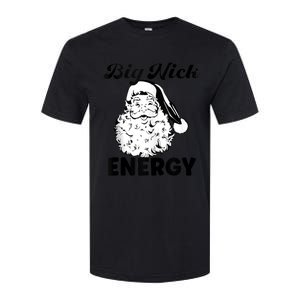 Big Nick Energy Shirt Santa Xmas Funny Christmas Tank Top Softstyle CVC T-Shirt