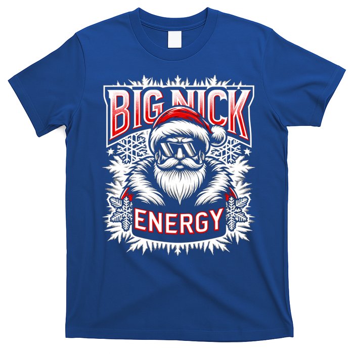 Big Nick Energy Funny Santa Christmas Cute Gift T-Shirt