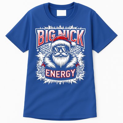 Big Nick Energy Funny Santa Christmas Cute Gift Tall T-Shirt