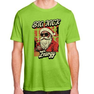 Big Nick Energy Funny Santa Christmas Ugly Christmas Cute Gift Adult ChromaSoft Performance T-Shirt