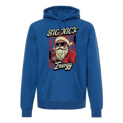 Big Nick Energy Funny Santa Christmas Ugly Christmas Cute Gift Premium Hoodie