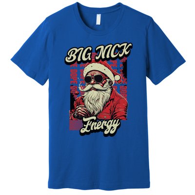 Big Nick Energy Funny Santa Christmas Ugly Christmas Cute Gift Premium T-Shirt