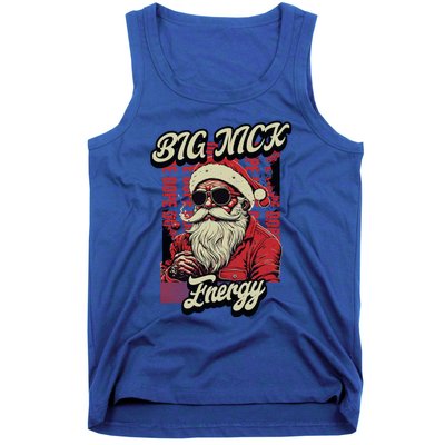 Big Nick Energy Funny Santa Christmas Ugly Christmas Cute Gift Tank Top