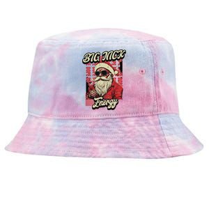 Big Nick Energy Funny Santa Christmas Ugly Christmas Cute Gift Tie-Dyed Bucket Hat