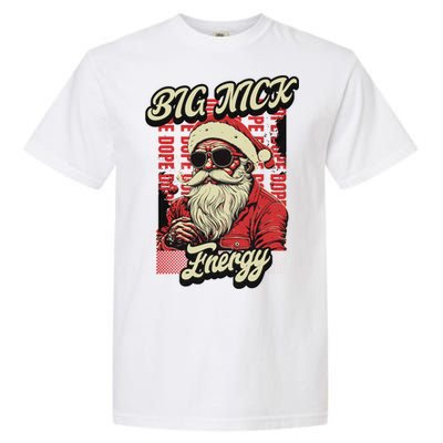 Big Nick Energy Funny Santa Christmas Ugly Christmas Cute Gift Garment-Dyed Heavyweight T-Shirt