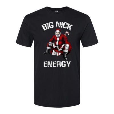 Big Nick Energy Funny Santa Christmas Softstyle® CVC T-Shirt