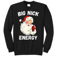 Big Nick Energy Santa Groovy Retro Vintage Sweatshirt