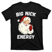 Big Nick Energy Santa Groovy Retro Vintage T-Shirt