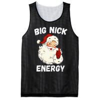 Big Nick Energy Santa Groovy Retro Vintage Mesh Reversible Basketball Jersey Tank