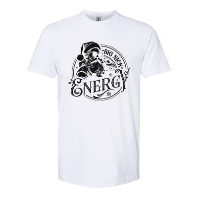 Big Nick Energy Retro Christmas Softstyle CVC T-Shirt