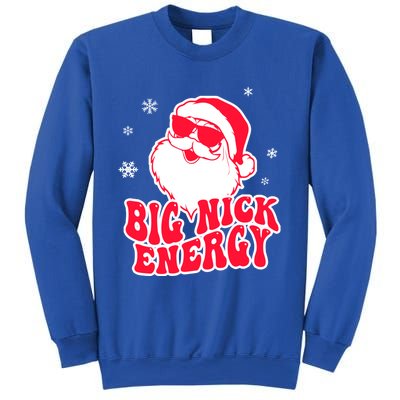 Big Nick Energy Gift Christmas Reindeer Meaningful Gift Cute Xmas Gift Sweatshirt