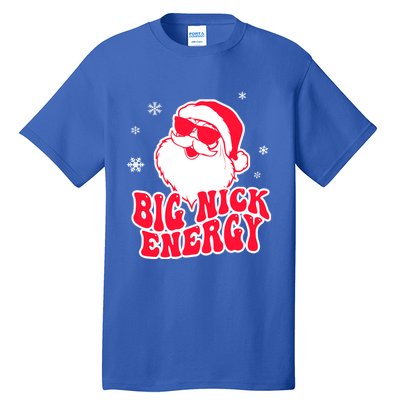 Big Nick Energy Gift Christmas Reindeer Meaningful Gift Cute Xmas Gift Tall T-Shirt