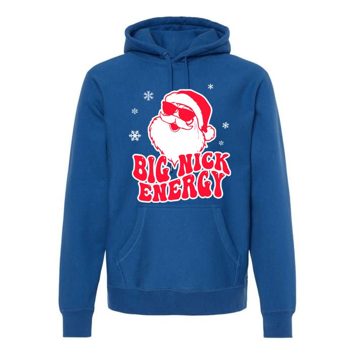 Big Nick Energy Gift Christmas Reindeer Meaningful Gift Cute Xmas Gift Premium Hoodie