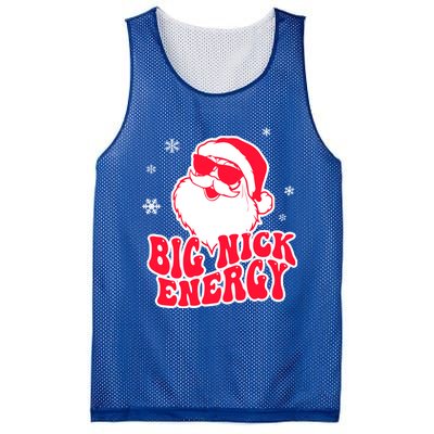 Big Nick Energy Gift Christmas Reindeer Meaningful Gift Cute Xmas Gift Mesh Reversible Basketball Jersey Tank