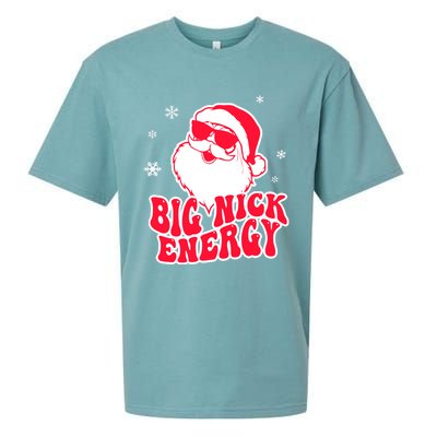 Big Nick Energy Gift Christmas Reindeer Meaningful Gift Cute Xmas Gift Sueded Cloud Jersey T-Shirt