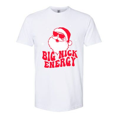 Big Nick Energy Gift Christmas Reindeer Meaningful Gift Cute Xmas Gift Softstyle CVC T-Shirt