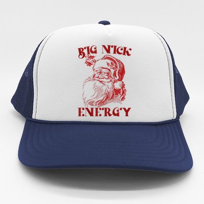 Big Nick Energy Funny Xmas Christmas Ugly Sweater Trucker Hat