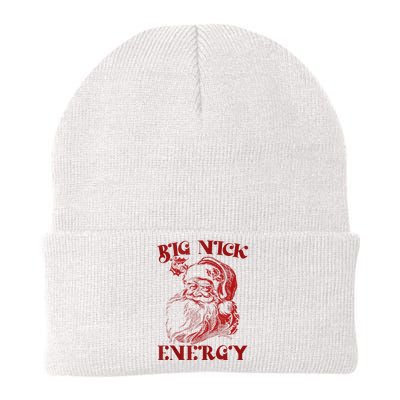 Big Nick Energy Funny Xmas Christmas Ugly Sweater Knit Cap Winter Beanie