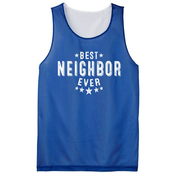 Best Neighbor Ever Appreciation Thank You Gift Mesh Reversible Basketball Jersey Tank