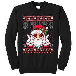 Big Nick Energy Santa Ugly Christmas Sweater Sweatshirt