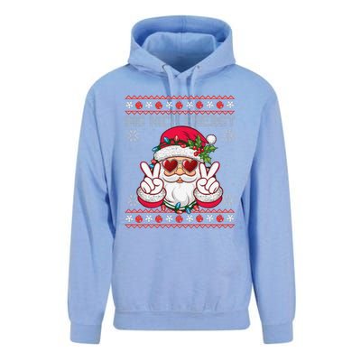 Big Nick Energy Santa Ugly Christmas Sweater Unisex Surf Hoodie