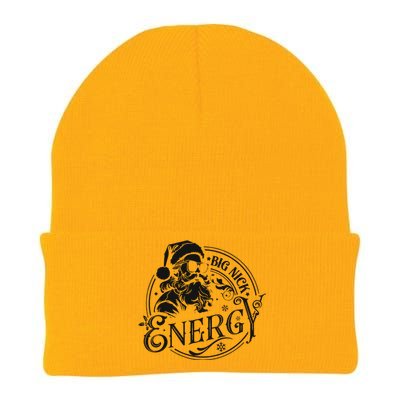 Big Nick Energy Retro Christmas Knit Cap Winter Beanie