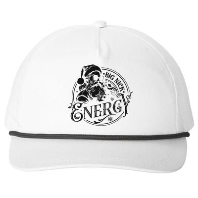 Big Nick Energy Retro Christmas Snapback Five-Panel Rope Hat