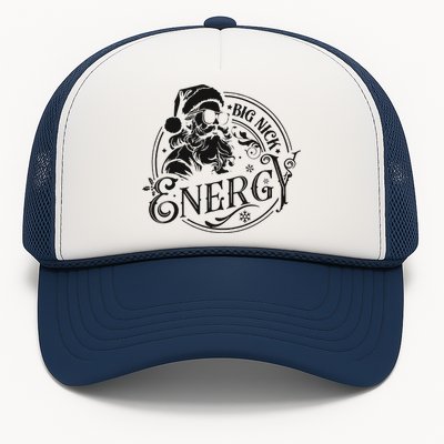 Big Nick Energy Retro Christmas Trucker Hat