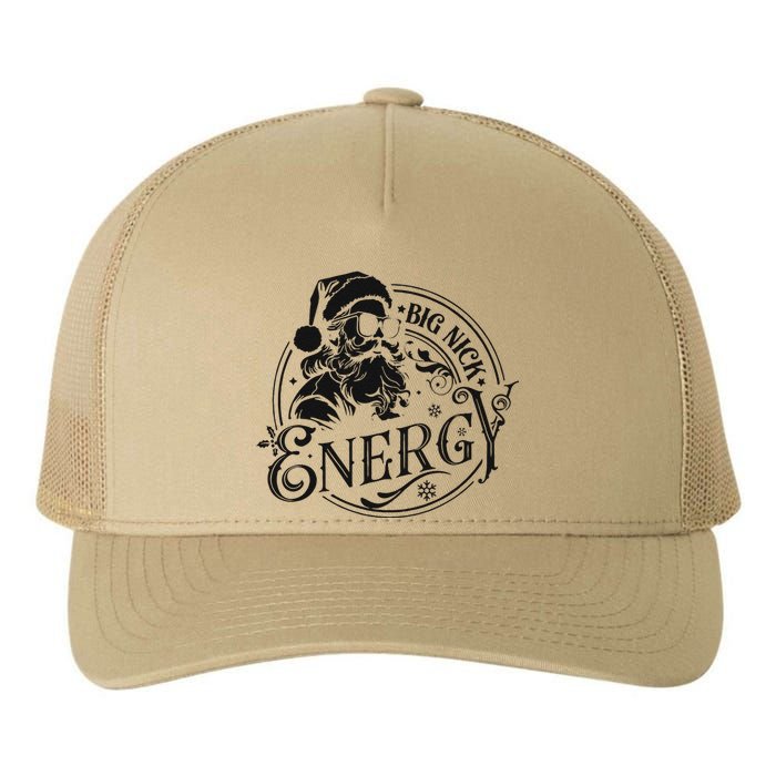 Big Nick Energy Retro Christmas Yupoong Adult 5-Panel Trucker Hat