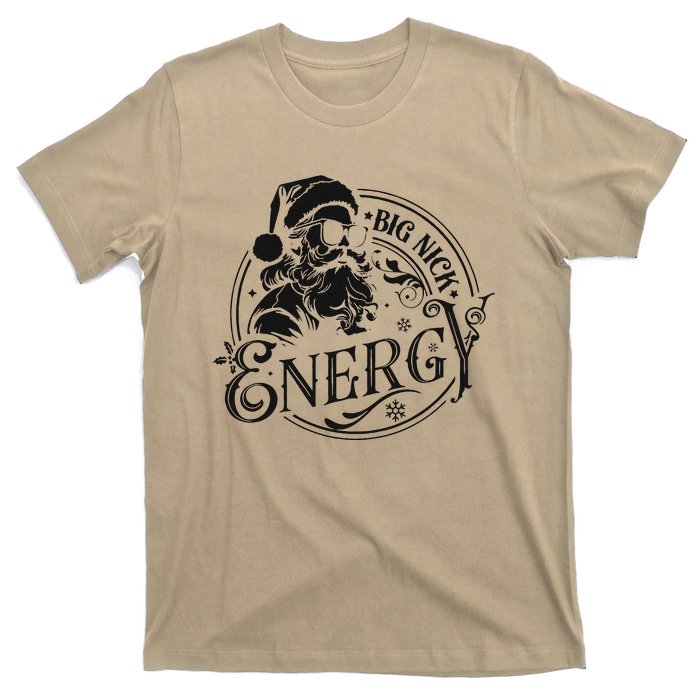 Big Nick Energy Retro Christmas T-Shirt