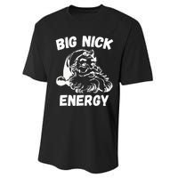 Big Nick Energy Santa Performance Sprint T-Shirt