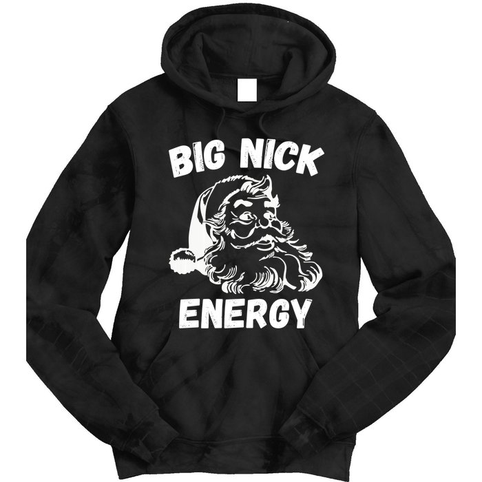 Big Nick Energy Santa Tie Dye Hoodie