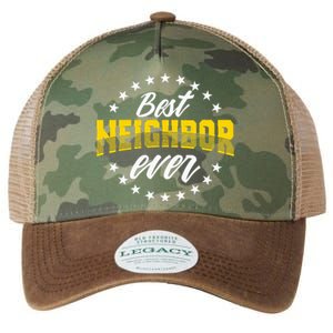 Best Neighbor Ever Gift For Friends Next Door Legacy Tie Dye Trucker Hat