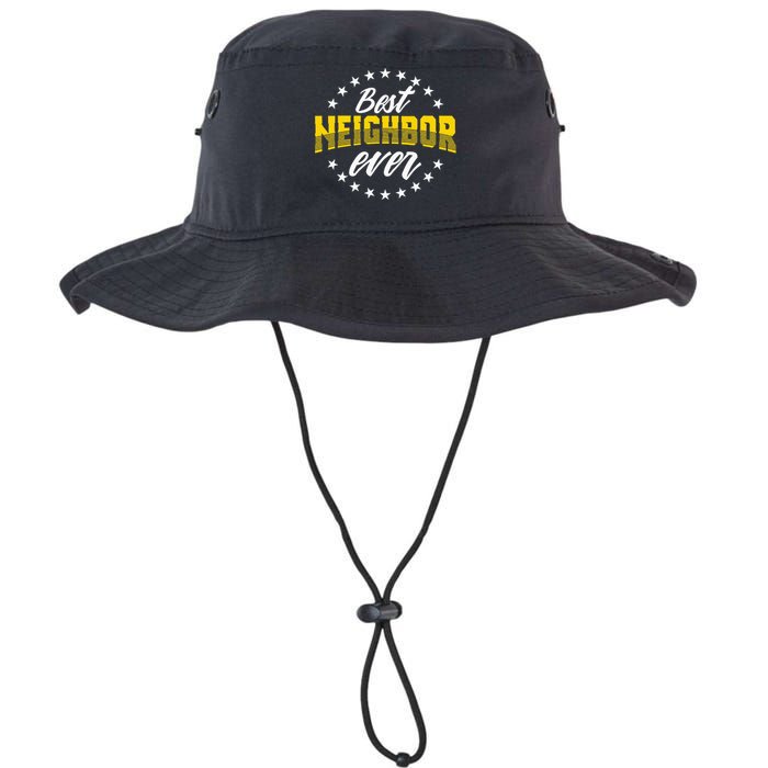 Best Neighbor Ever Gift For Friends Next Door Legacy Cool Fit Booney Bucket Hat