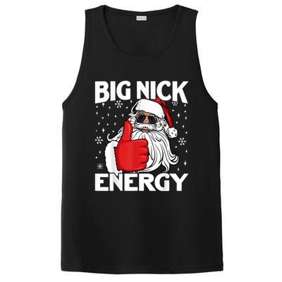 Big Nick Energy Vintage Red Santa Claus Red Christmas Design PosiCharge Competitor Tank