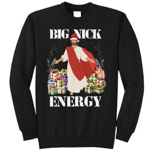 Big Nick Energy Jesus Funny Christmas For Matching Family Sweatshirt