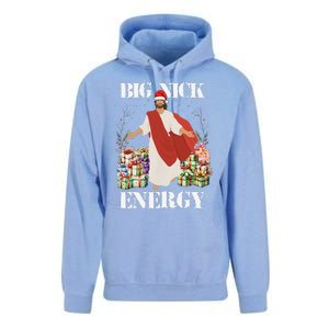 Big Nick Energy Jesus Funny Christmas For Matching Family Unisex Surf Hoodie