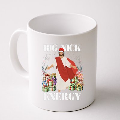 Big Nick Energy Jesus Funny Christmas For Matching Family Coffee Mug