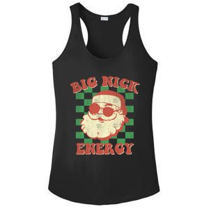 Big Nick Energy Santa Claus Christmas Holiday Cool Gift Ladies PosiCharge Competitor Racerback Tank