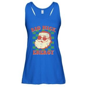 Big Nick Energy Santa Claus Christmas Holiday Cool Gift Ladies Essential Flowy Tank