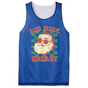 Big Nick Energy Santa Claus Christmas Holiday Cool Gift Mesh Reversible Basketball Jersey Tank