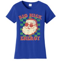 Big Nick Energy Santa Claus Christmas Holiday Cool Gift Women's T-Shirt